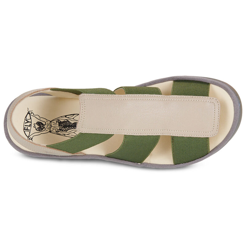 Fly London TEEV Beige Sandali con tacco Donna - 6