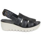 Fly London YOLF Nero Sandali con zeppa Donna - 2