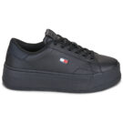 Tommy Jeans PLATFORM LOGO SNEAKER Black Low Sneakers Women - 2