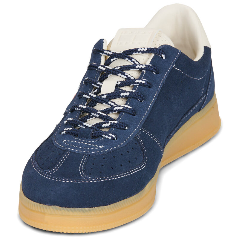 Tommy Jeans MU THE GREENWICH EDGE SUEDE Marine Women's low sneakers - 3