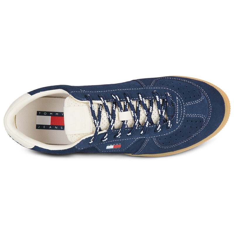 Tommy Jeans MU THE GREENWICH EDGE SUEDE Marine Women's low sneakers - 6