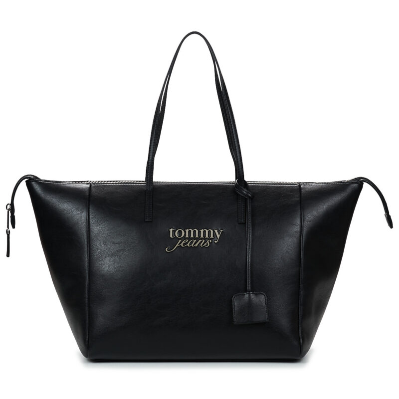 Tommy Jeans Women's TJW Bold Tote Black Handbag - 1