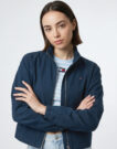 Tommy Jeans TJW REG ZIP COTTON JACKET EXT Marine Women's Jackets - 5