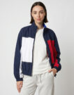 Tommy Jeans TJW FLAG HIGH NECK JACKET Blue Women's Jackets - 2