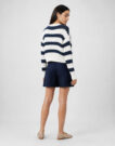 Maglione Tommy Jeans TJW LOOSE CABLE SWEATER EXT Bianco Maglioni Donna - 5