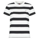 T-shirt Tommy Jeans TJW REG S FLAG JERSEY SS TEE Bianco T-shirt maniche corte Donna - 1