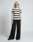 T-shirt Tommy Jeans TJW REG S FLAG JERSEY SS TEE Bianco T-shirt maniche corte Donna - 3