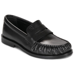 Calvin Klein Jeans ROUND LOAFER LTH Nero Mocassini Donna
