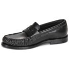 Calvin Klein Jeans ROUND LOAFER LTH Nero Mocassini Donna - 4