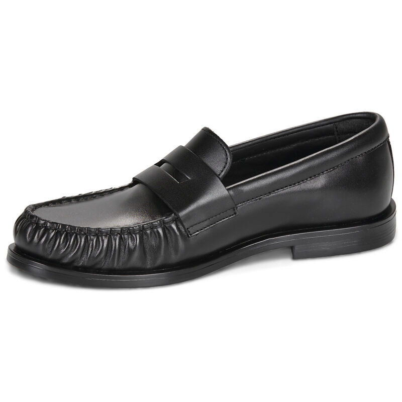 Calvin Klein Jeans ROUND LOAFER LTH Nero Mocassini Donna - 4