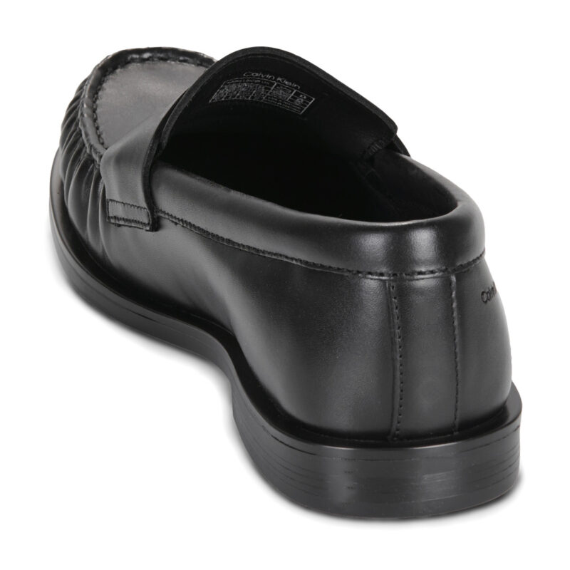 Calvin Klein Jeans ROUND LOAFER LTH Nero Mocassini Donna - 5