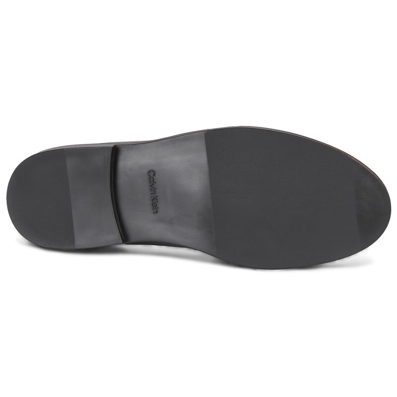 Calvin Klein Jeans ROUND LOAFER LTH Nero Mocassini Donna - 7