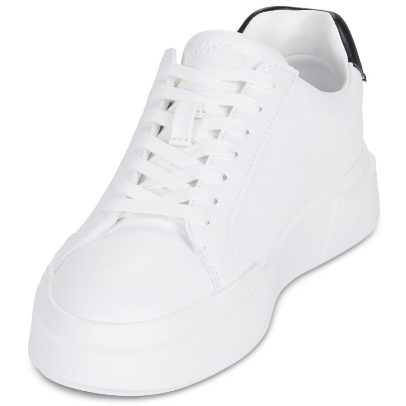Calvin Klein Jeans CHUNKY CUPSOLE LACEUP LTH Bianco Sneakers basse Donna - 3