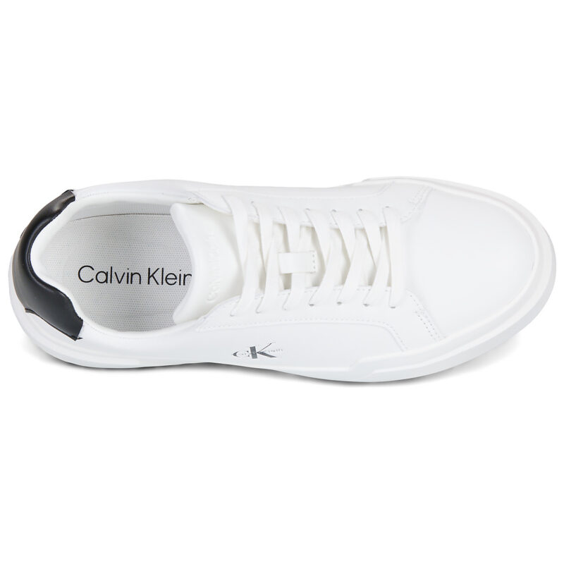 Calvin Klein Jeans CHUNKY CUPSOLE LACEUP LTH Bianco Sneakers basse Donna - 6