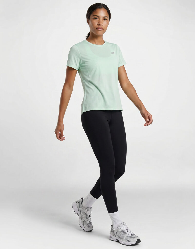 T-shirt New Balance ESSENTIAL T-SHIRT Verde T-shirt maniche corte Donna - 3