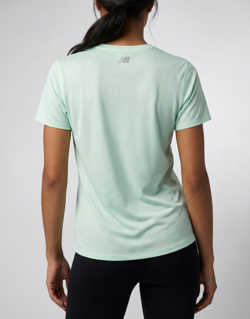 T-shirt New Balance ESSENTIAL T-SHIRT Verde T-shirt maniche corte Donna - 5