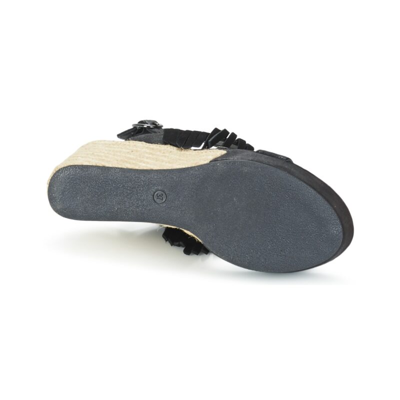 Les Petites Bombes SABINE Nero Sandali con zeppa Donna - 7