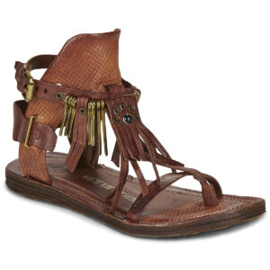 Airstep Sandalias planas marrones para mujer AS98 RAMOS