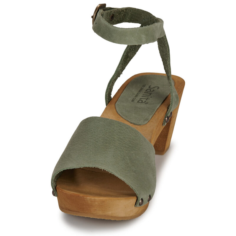 Sanita YARA Verde Sandali con tacco Donna - 3