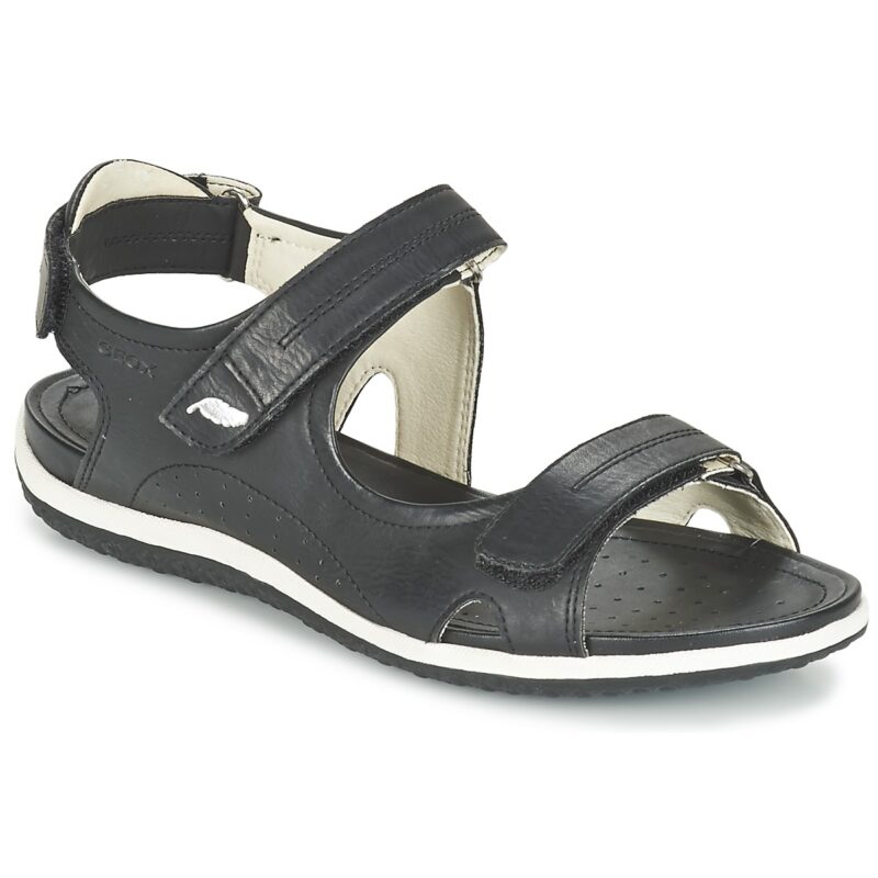 Geox D SAND.VEGA A Nero Sandali bassi Donna - 1