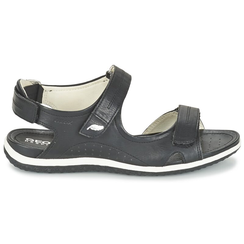 Geox D SAND.VEGA A Nero Sandali bassi Donna - 2