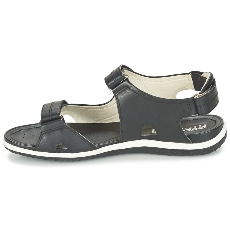 Geox D SAND.VEGA A Nero Sandali bassi Donna - 4