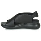 Camper BALLOON Black Wedge Sandals Women - 4