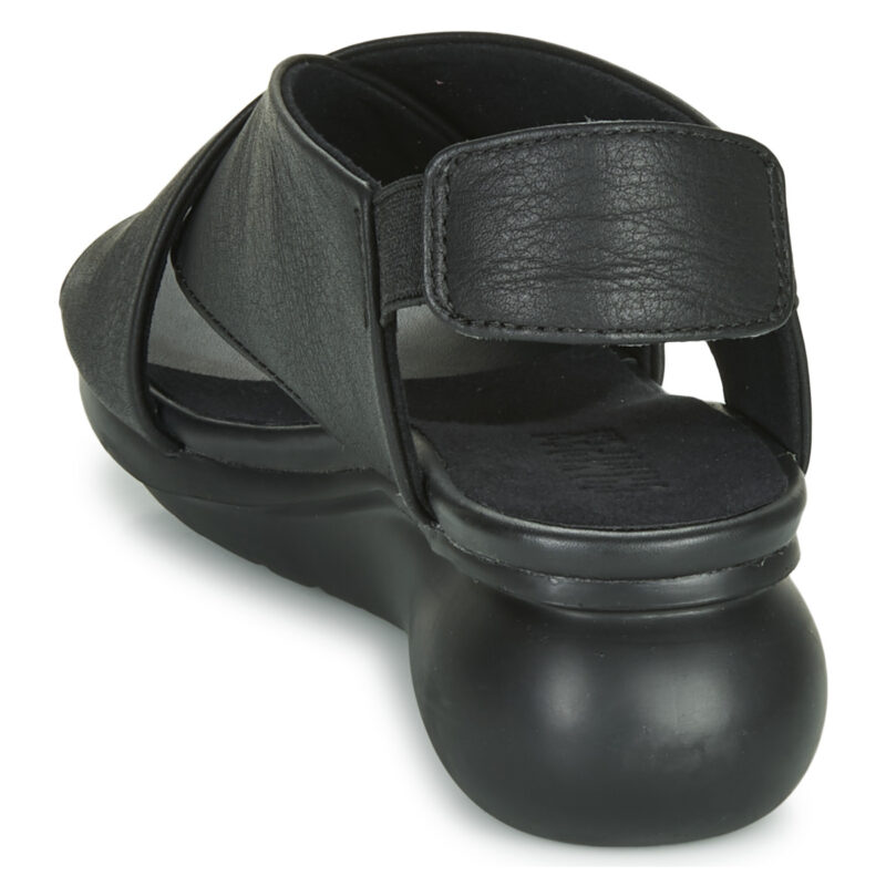 Camper BALLOON Black Wedge Sandals Women - 5