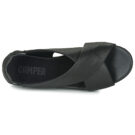 Camper BALLOON Black Wedge Sandals Women - 6