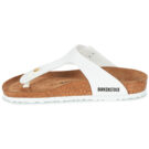 BIRKENSTOCK Gizeh Birko-flor / Verni / Patent / White / Regular Bianco Infradito Donna - 4