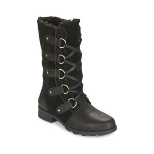 Sorel  EMELIE LACE  Nero -  Stivali bassi  Donna