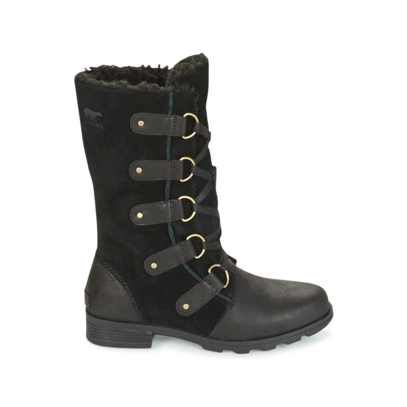 Sorel EMELIE LACE Schwarze Stiefeletten f&uuml;r Damen - Gr&ouml;&szlig;e 2