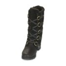 Sorel EMELIE LACE Schwarze Stiefeletten f&uuml;r Damen - Gr&ouml;&szlig;e 3
