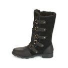 Sorel EMELIE LACE Schwarze Stiefeletten f&uuml;r Damen - Gr&ouml;&szlig;e 4