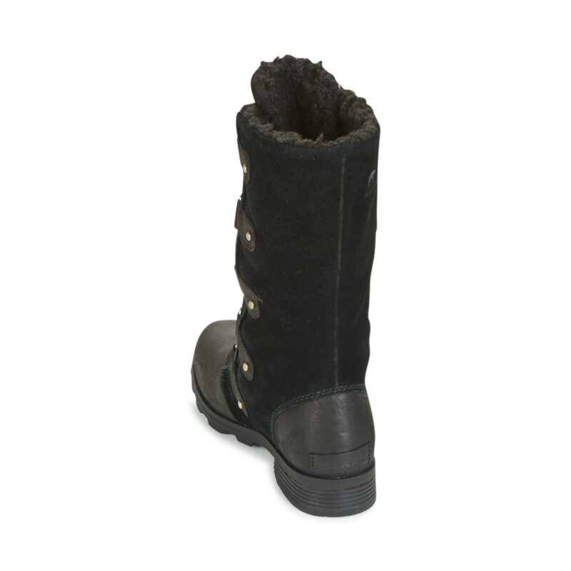 Sorel EMELIE LACE Schwarze Stiefeletten f&uuml;r Damen - Gr&ouml;&szlig;e 5