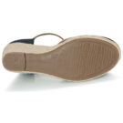 Tom Tailor ESKIM Keilsandalen, blau, Damen - Gr&ouml;&szlig;e 7