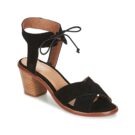 Casual Attitude ITELO Schwarze Sandaletten mit Absatz f&uuml;r Damen &ndash; Gr&ouml;&szlig;e 1