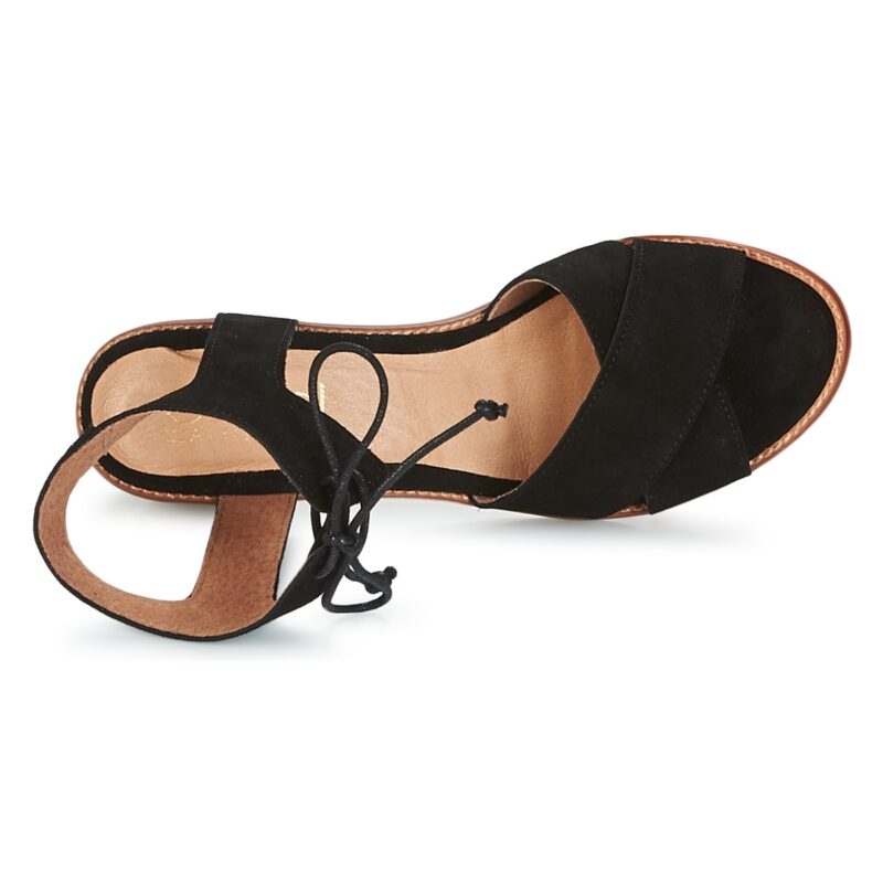 Casual Attitude ITELO Schwarze Sandaletten mit Absatz f&uuml;r Damen &ndash; Gr&ouml;&szlig;e 6
