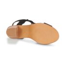 Casual Attitude ITELO Schwarze Sandaletten mit Absatz f&uuml;r Damen &ndash; Gr&ouml;&szlig;e 7