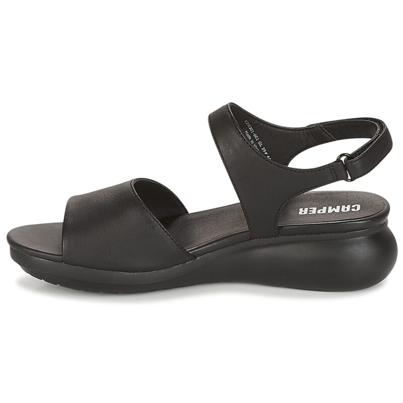 Camper BALLOON Black Wedge Sandals Women - 4