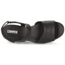 Camper BALLOON Black Wedge Sandals Women - 6