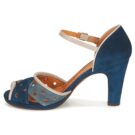 Chie Mihara Sandalias de tac&oacute;n azules AKAI para mujer - Talla 4