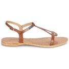 Les Tropeziennes par M.Belarbi HAMESS Braun Flache Sandalen Damen - 2