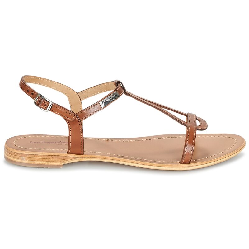 Les Tropeziennes par M.Belarbi HAMESS Braun Flache Sandalen Damen - 2