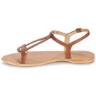 Les Tropeziennes par M.Belarbi HAMESS Braun Flache Sandalen Damen - 4