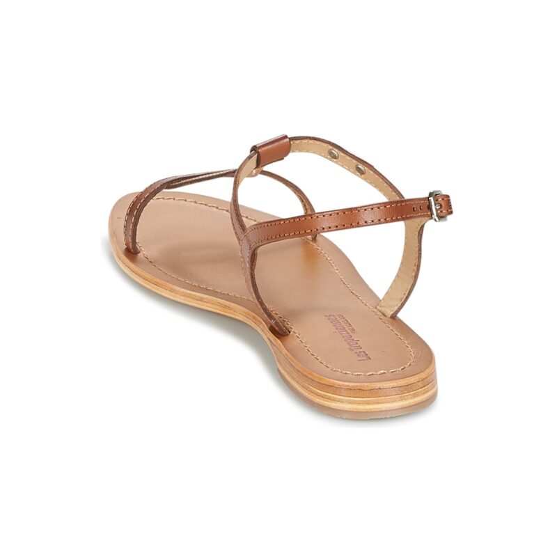Les Tropeziennes par M.Belarbi HAMESS Braun Flache Sandalen Damen - 5