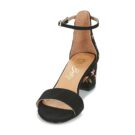Betty London INNUMUTU Negro Sandalias de tac&oacute;n Mujer - 3