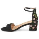 Betty London INNUMUTU Negro Sandalias de tac&oacute;n Mujer - 4
