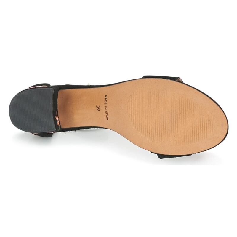 Betty London INNUMUTU Negro Sandalias de tac&oacute;n Mujer - 7