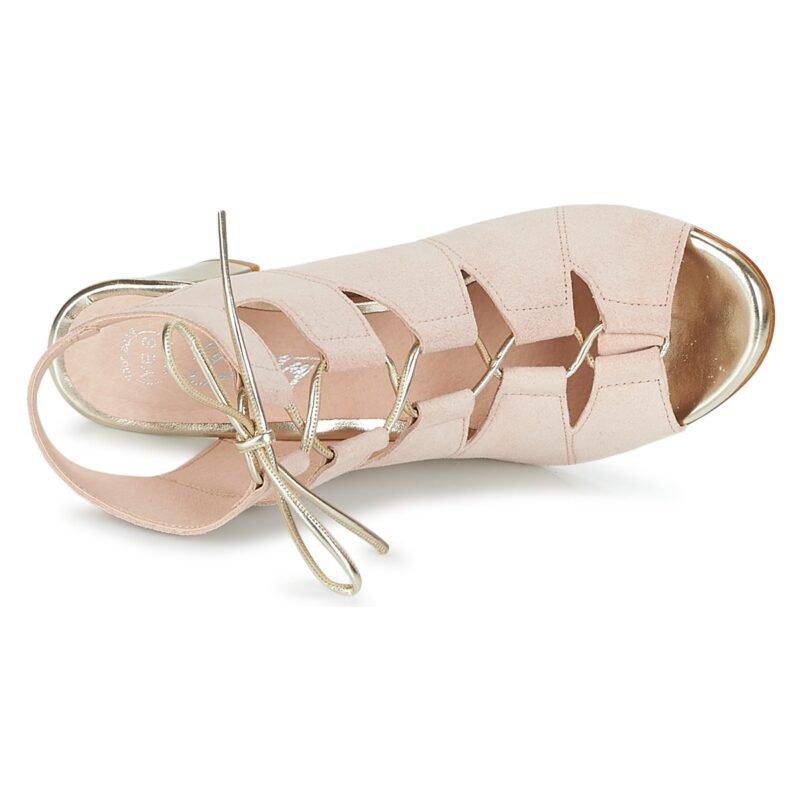 Betty London INALU Rosa Sandalias de tac&oacute;n Mujer - 6